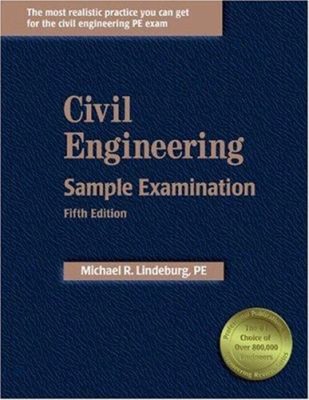 Civil Engineering Sample Examination Paperback Michael R. Lindebu
