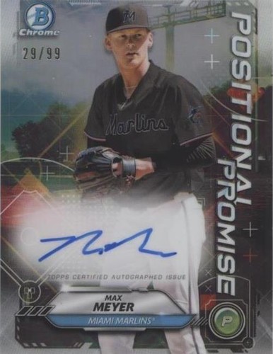 2021 Bowman - Max Meyer #POSP-MM