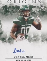 2020 Panini Origins Denzel Mims #RA-DM
