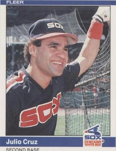 1984 Fleer - Julio Cruz #55