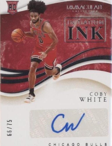 2019-20 Panini Immaculate Collection - Coby White #INI-CBW