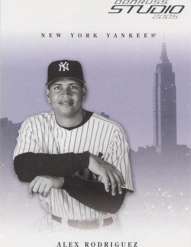 2005 Donruss Studio - Alex Rodriguez #188