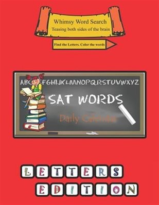 Whimsy Word Search, SAT Vocabulary - Daily Calendar by Mestepey, Claire J., B...