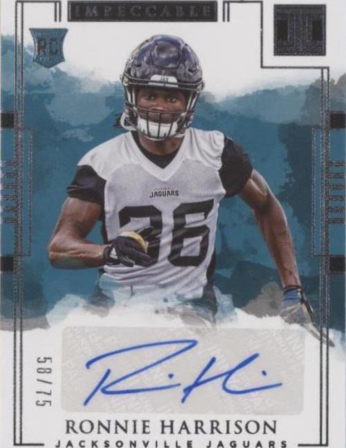 2018 Panini Impeccable Ronnie Harrison #166