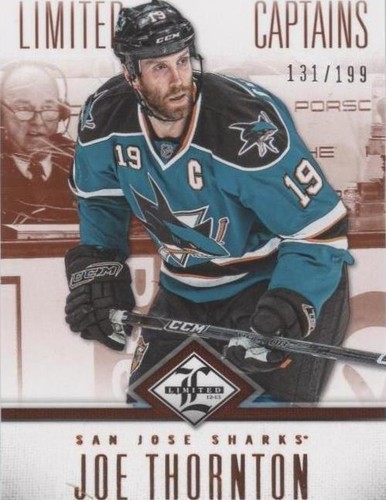 2012-13 Panini Limited - Joe Thornton #175