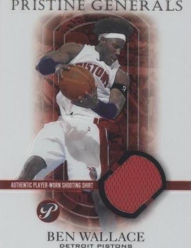 2003-04 Topps Pristine - Ben Wallace #PG-BW