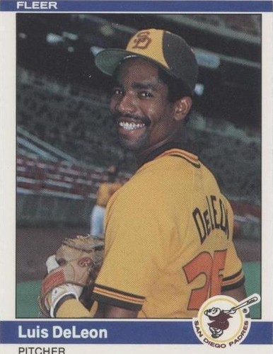 1984 Fleer - Luis DeLeon #297