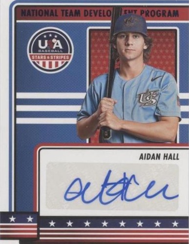 2023 Panini USA Baseball Stars & Stripes - Aidan Hall #NTDP-AH