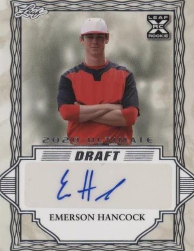 2020 Leaf Ultimate Draft - Emerson Hancock #BA-EH2