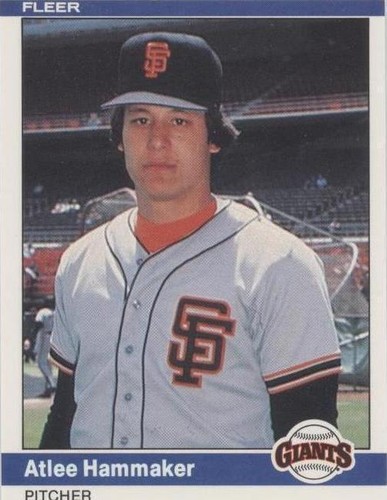 1984 Fleer - Atlee Hammaker #373