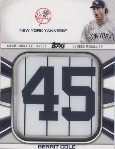 2022 Topps Series 1 - Gerrit Cole #JNM-GC