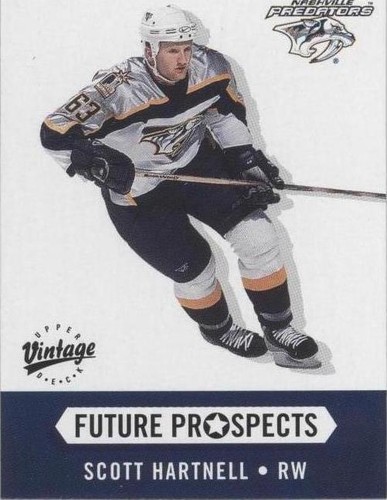 2000-01 Upper Deck Vintage - Scott Hartnell #382