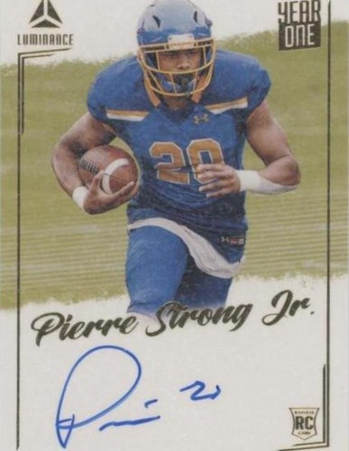 2022 Panini Luminance Pierre Strong Jr. #YSR-PST