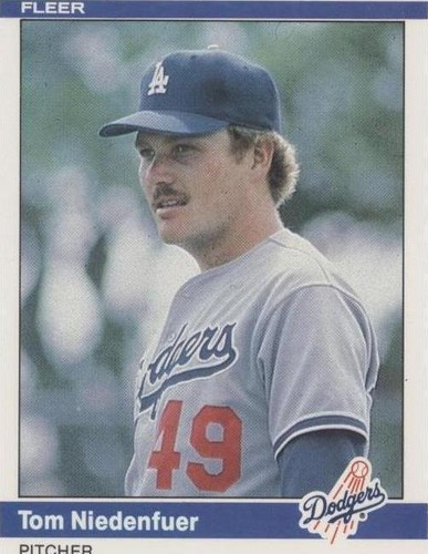 1984 Fleer - Tom Niedenfuer #108