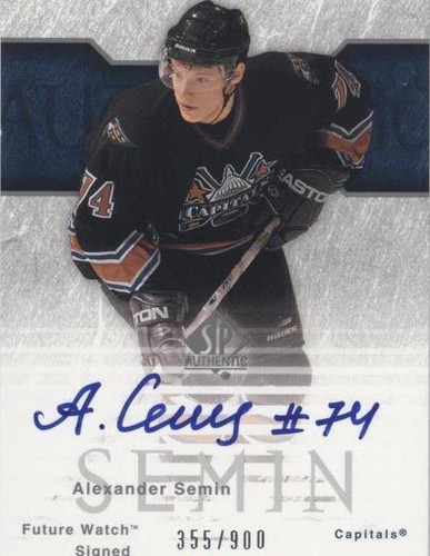 2003-04 SP Authentic - Alexander Semin #158