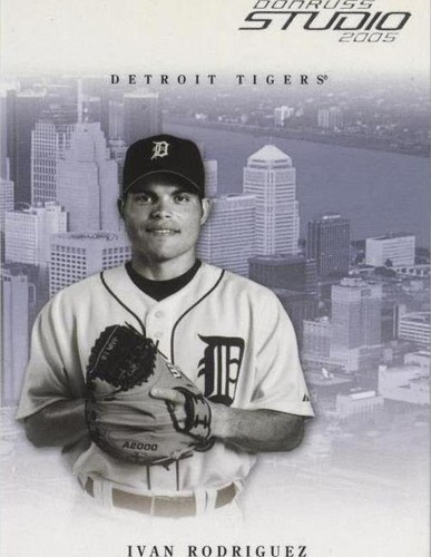 2005 Donruss Studio - Ivan Rodriguez #112