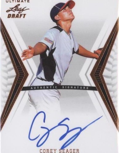 2012 Leaf Ultimate Draft - Corey Seager #BA-CS1