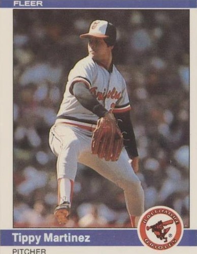 1984 Fleer Dan Quisenberry/Tippy Martinez Baseball Card Kansas 