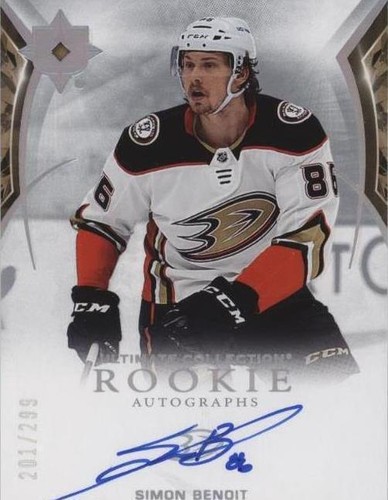 2021-22 Upper Deck Ultimate Collection - Simon Benoit #153