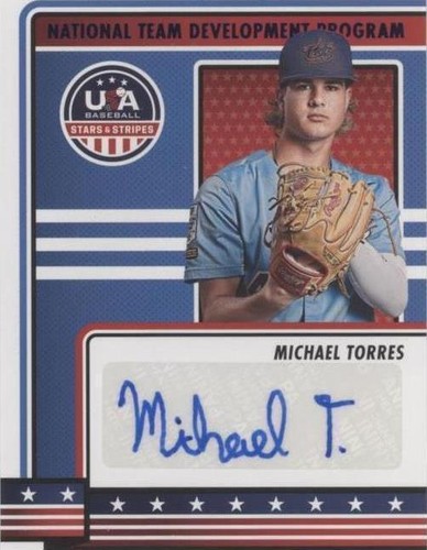 2023 Panini USA Baseball Stars & Stripes - Michael Torres #NTDP-MT