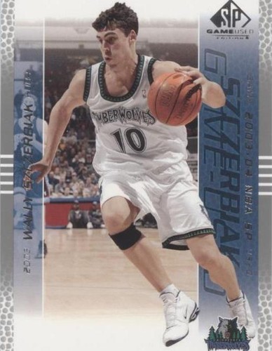 2003-04 SP Game Used - Wally Szczerbiak #52