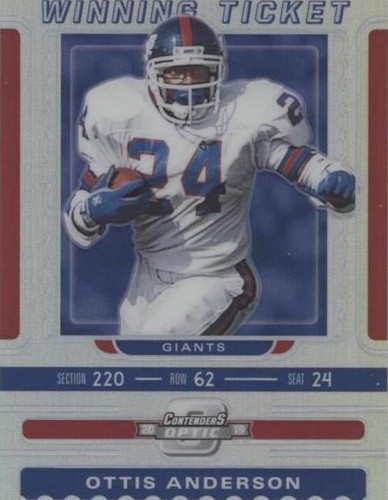 2019 Panini Contenders Optic Ottis Anderson #WT-OA