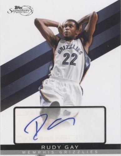 2008-09 Topps Signature - Rudy Gay #TSA-RG