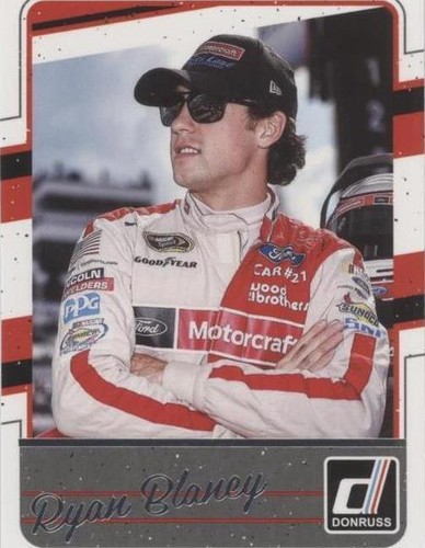 2017 Panini Donruss NASCAR - Ryan Blaney #63