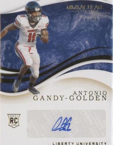 2020 Panini Immaculate Collection Collegiate Antonio Gandy-Golden #50