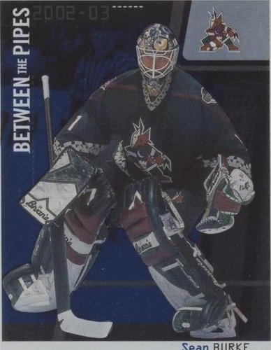 2002-03 In the Game Be A Player Between the Pipes - Sean Burke #31