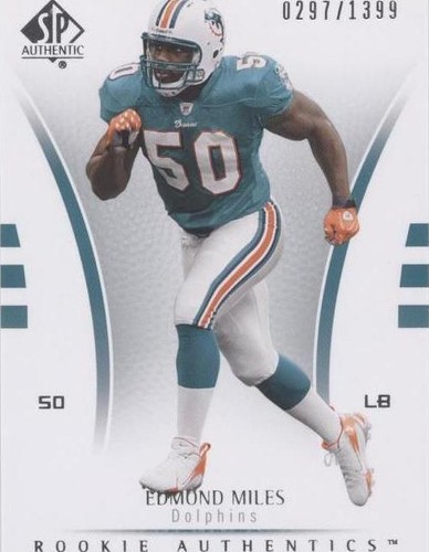 2007 SP Authentic Edmond Miles #132