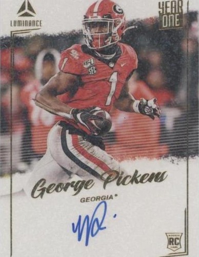 2022 Panini Luminance George Pickens #YSR-GPI