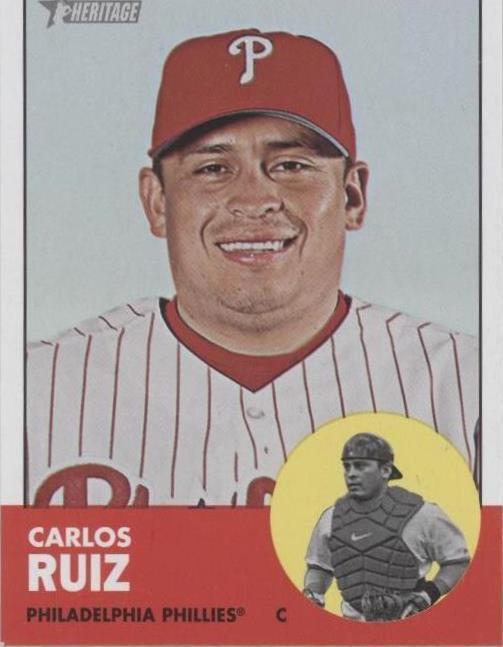 2012 Topps Heritage - Carlos Ruiz #139