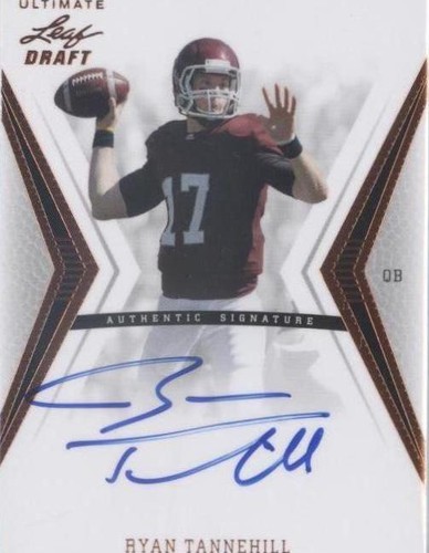 2012 Ultimate Leaf Draft Ryan Tannehill #RT2