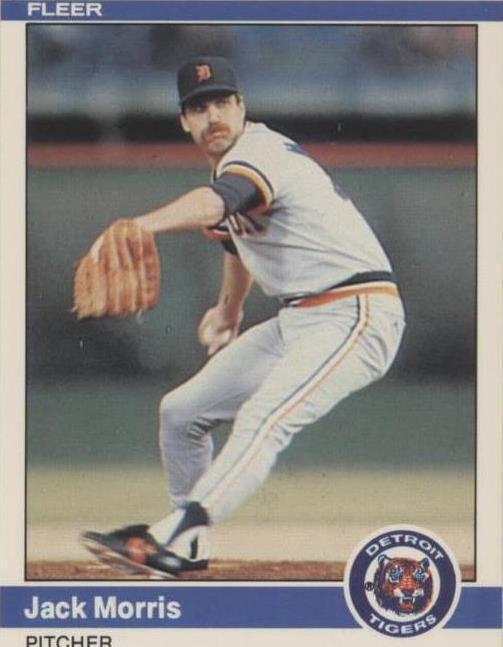 Fleer 1984 - Jack Morris #87