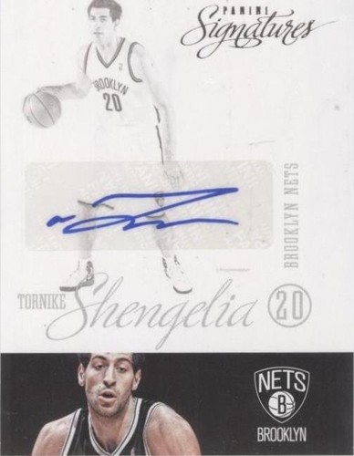 2012-13 Panini Signatures - Tornike Shengelia #46