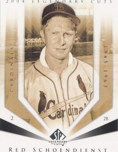2004 SP Legendary Cuts - Red Schoendienst #93