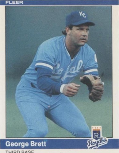 1984 Fleer - George Brett #344