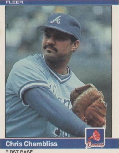 1984 Fleer - Chris Chambliss #175
