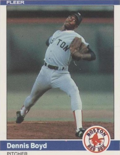 1984 Fleer - Oil Can Boyd #393