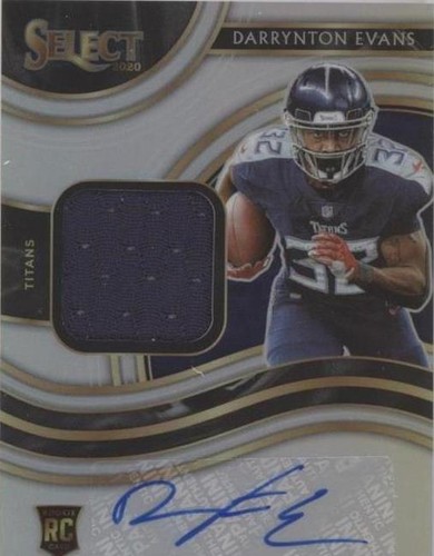 2020 Panini Select Darrynton Evans #RSM-DEV