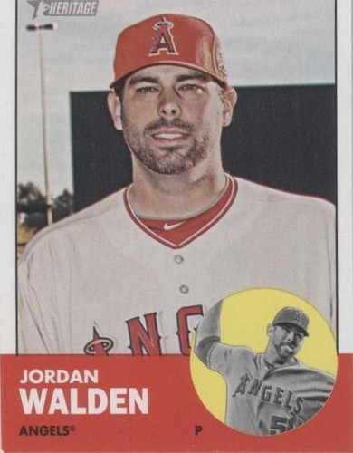 2012 Topps Heritage - Jordan Walden #49