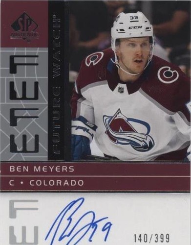 2022-23 SP Authentic - Ben Meyers #RFWA2-BM