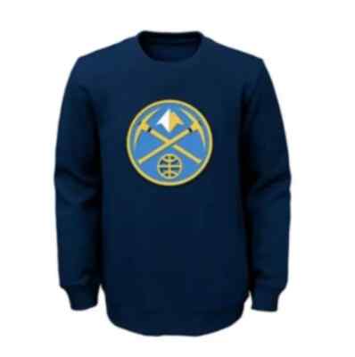 OUTERSTUFF NBA YOUTH BOYS DENVER NUGGETS PRIME PULLOVER CREWNECK SIZE KIDS LARGE
