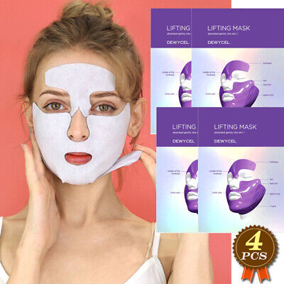 DEWYCEL Lifting Mask 16g 4pcs 11,400 Real cells offer perfect lifting care