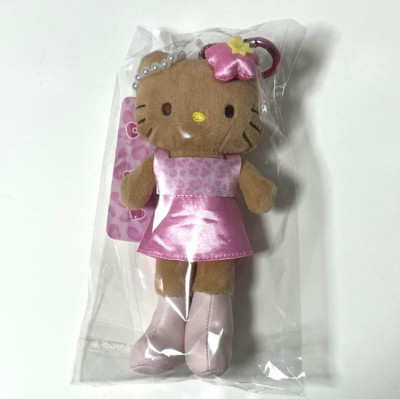 Hello Kitty Style up Plush Sanrio Mascot From JAPAN KIDDY LAND Limited NEW Pink