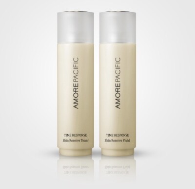 AMORE PACIFIC TIME RESPONSE SKIN RESERVE TONER & RESEVE FLUID 30ml  X 2pcs
