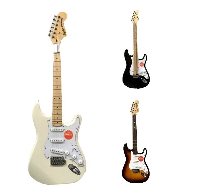 Squier Fender Affinity Series Stratocaster Electric Guitar, Lightweight
