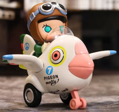 POP MART Molly Car Car Series Confirmed Blind Box Figure HOT！