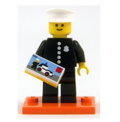 Lego 1978 police officer deals